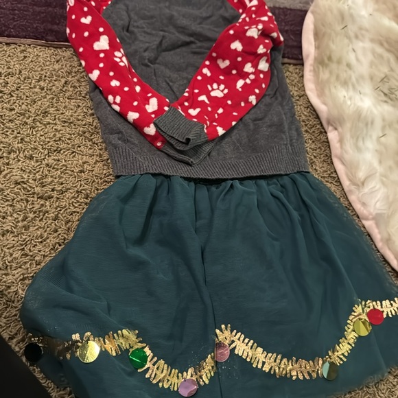 Cat & Jack Meowy Christmas Set Small 6/6X - Picture 5 of 6